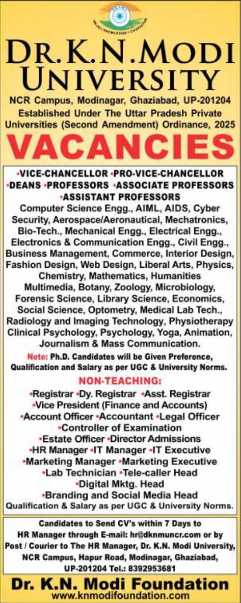 Career at Our Organization