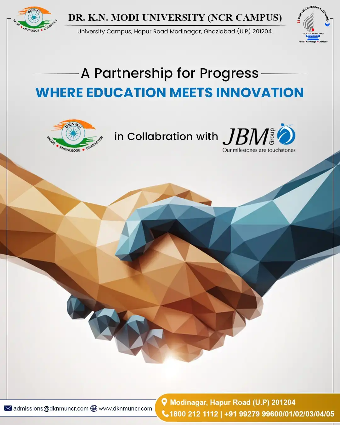 Collabration with JBM Group
